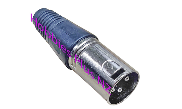 3 Pin Male XLR Plug  HP XLR3PM